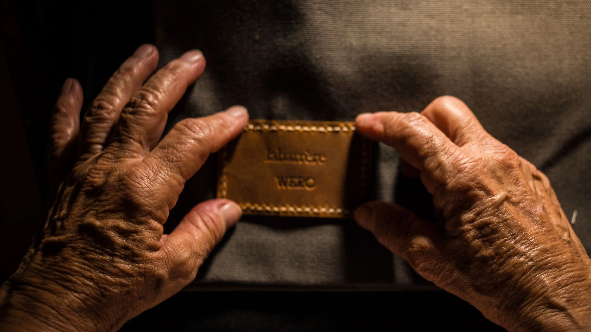 Artisan hands at work